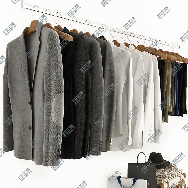 images/goods_img/20210319/Clothing for Wardrobe 3D model/3.jpg